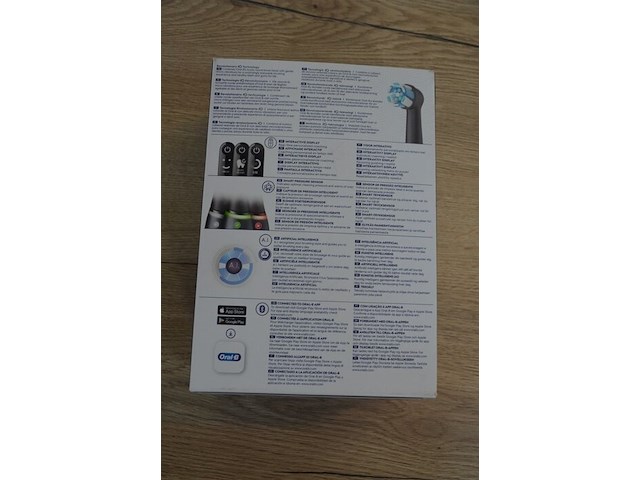 Set elektrische tandenborstels braun oral b io series 6 duo black lava and pink sand (b435) - afbeelding 4 van  5