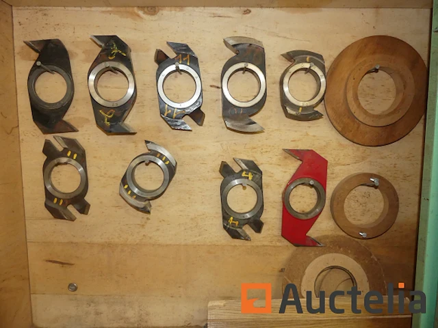 Set frezen en beitels - afbeelding 1 van  7