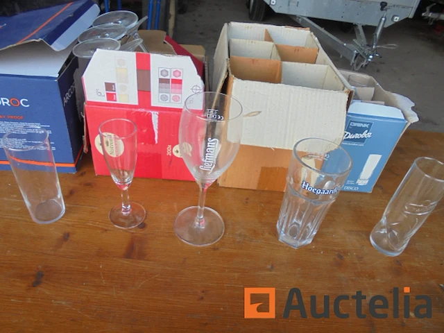 Set glazen per 6 stuks - 65 stuks - afbeelding 2 van  4
