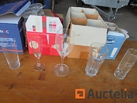 Set glazen per 6 stuks - 65 stuks - afbeelding 2 van  4