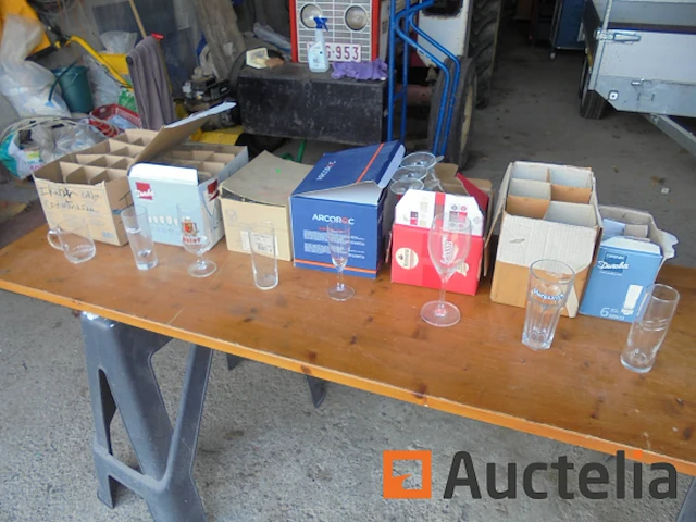 Set glazen per 6 stuks - 65 stuks - afbeelding 3 van  4