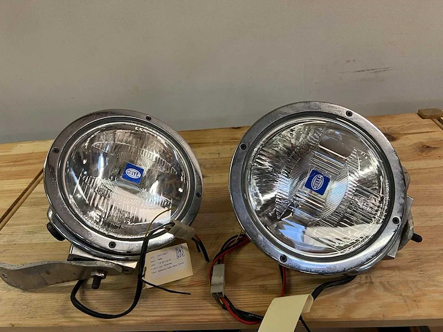 Set hella verstralers (rallye 3003 chrome) - afbeelding 1 van  5