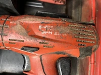 Set hilti sfh 22-a + te 4-a22 accu schroefboormachine + accu boorhamer - afbeelding 2 van  7