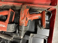 Set hilti sfh 22-a + te 4-a22 accu schroefboormachine + accu boorhamer - afbeelding 4 van  7