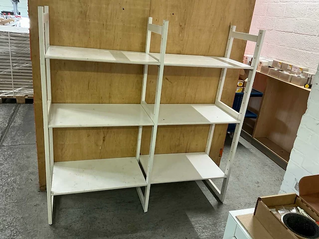 Set houten opbergrekken - afbeelding 6 van  13