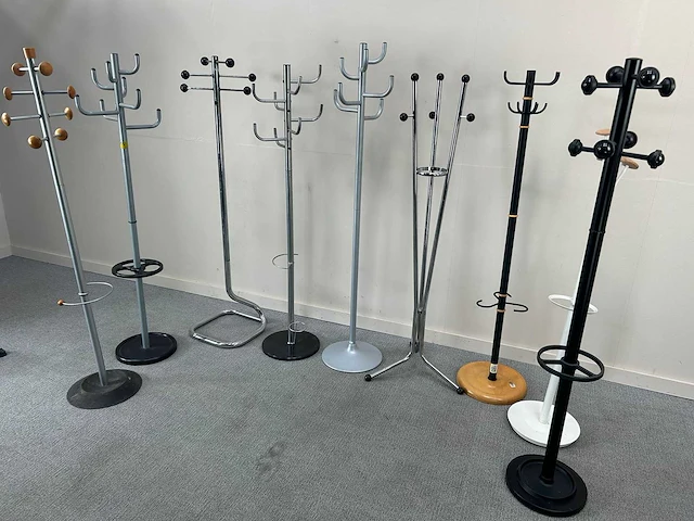 Set kapstokken - coat stand (9x) - afbeelding 2 van  3