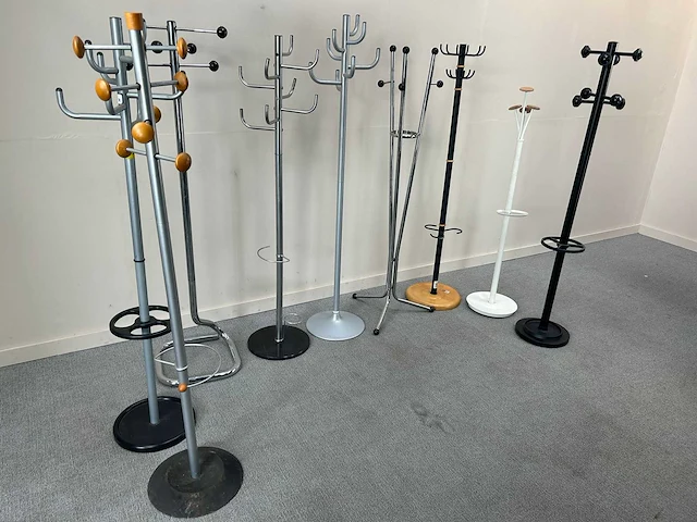 Set kapstokken - coat stand (9x) - afbeelding 3 van  3