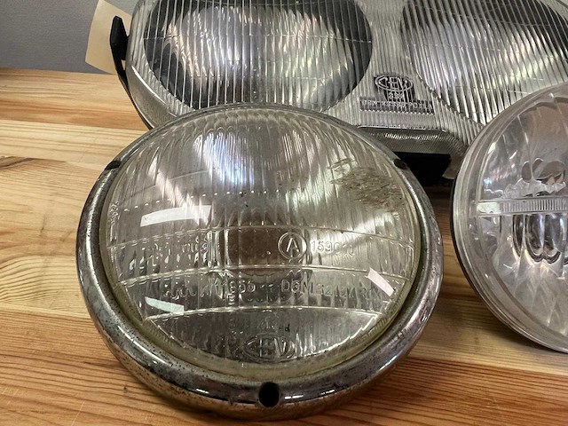 Set klassieke motorfiets koplampen van aprilia / cev - afbeelding 6 van  7