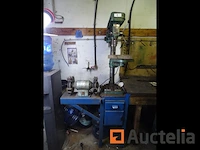 Set (kleine werkbank, kolomboormachine, trommel)