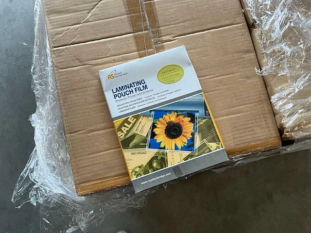 Set matte lamineerhoezen, formaat 154x216 mm, dikte 75 micron a5 (265x) - afbeelding 2 van  4