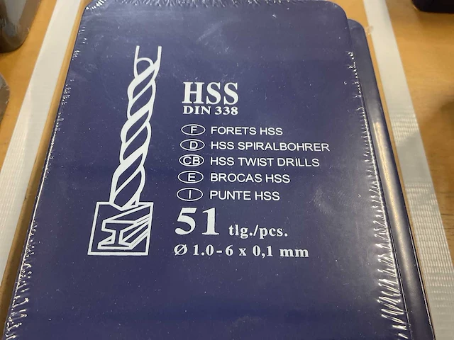 Set metaalboren hss din338 - afbeelding 5 van  6