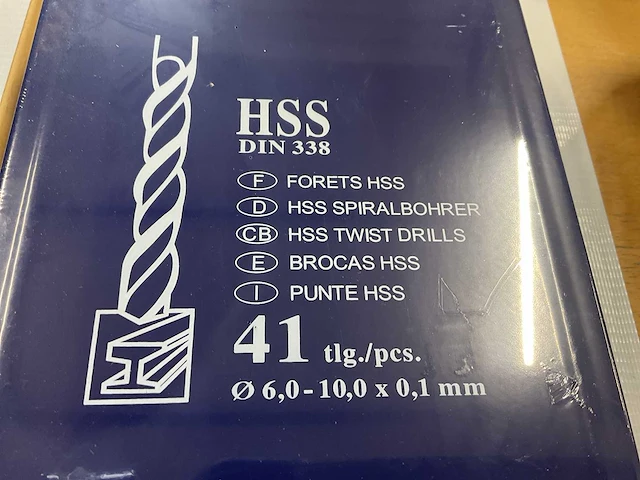 Set metaalboren hss din338 - afbeelding 6 van  6