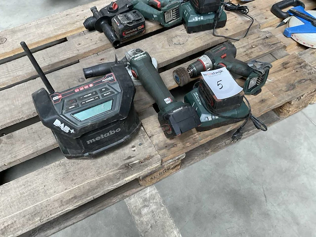 Set metabo accugereedschap - afbeelding 1 van  5