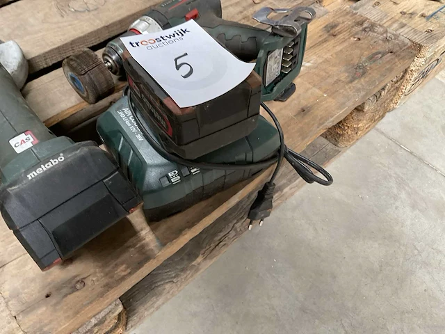 Set metabo accugereedschap - afbeelding 3 van  5