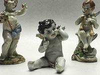 Set of 3 capodimonte italian porcelain (3x) - afbeelding 1 van  9