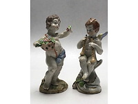 Set of 3 capodimonte italian porcelain (3x) - afbeelding 7 van  9