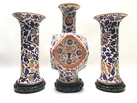 Set of 3 chinese vases - afbeelding 1 van  10