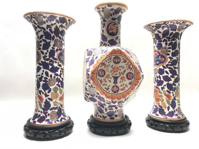 Set of 3 chinese vases - afbeelding 3 van  10