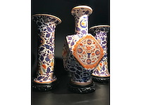 Set of 3 chinese vases - afbeelding 8 van  10
