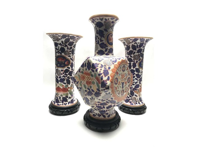 Set of 3 chinese vases - afbeelding 6 van  10