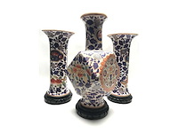 Set of 3 chinese vases - afbeelding 6 van  10