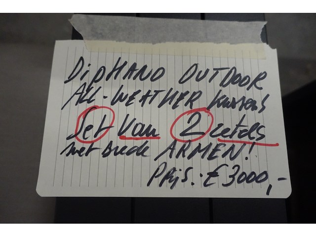 Set outdoor zitmeubels diphano - afbeelding 3 van  3