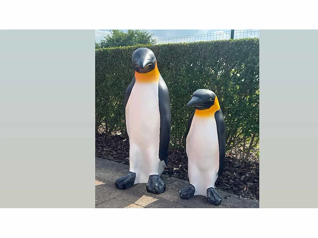 Set pinguin's h95cm & h70cm - afbeelding 1 van  3