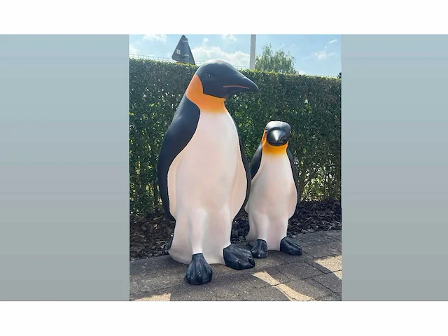 Set pinguin's h95cm & h70cm - afbeelding 2 van  3