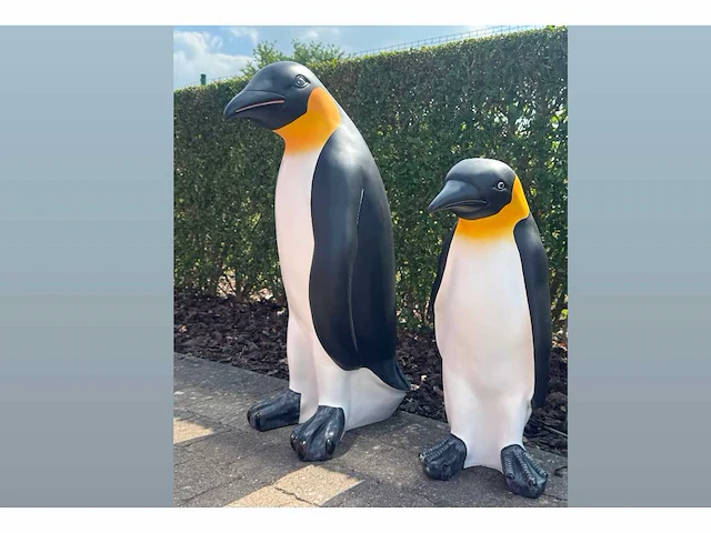 Set pinguin's h95cm & h70cm - afbeelding 3 van  3
