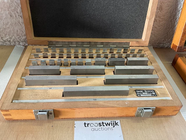 Set precisie geslepen eindmaten - afbeelding 1 van  3