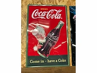 Set reclameborden coca cola (4x) - afbeelding 2 van  6