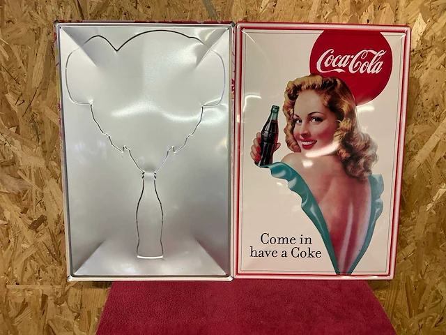 Set reclameborden coca cola (4x) - afbeelding 6 van  6