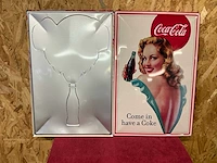 Set reclameborden coca cola (4x) - afbeelding 6 van  6