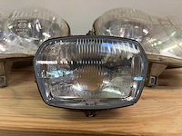 Set rinder motorfiets koplampen (dubbele & enkele halogeenunits)(3x) - afbeelding 3 van  9