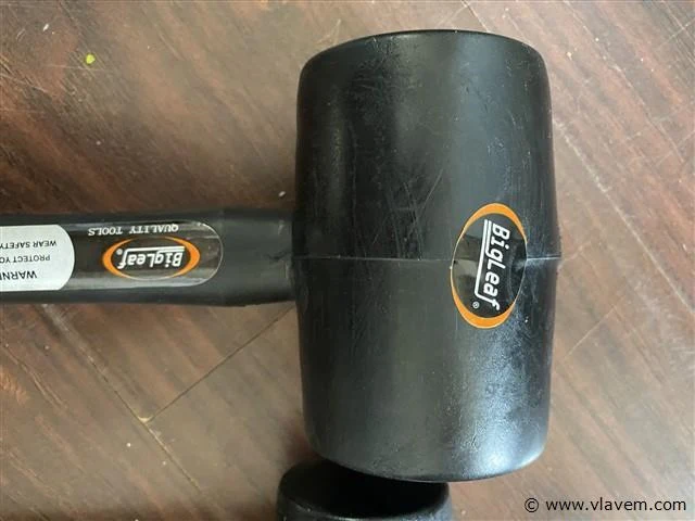 Set rubber hamers fiberglass bigleaf 16oz en 32oz - afbeelding 2 van  3