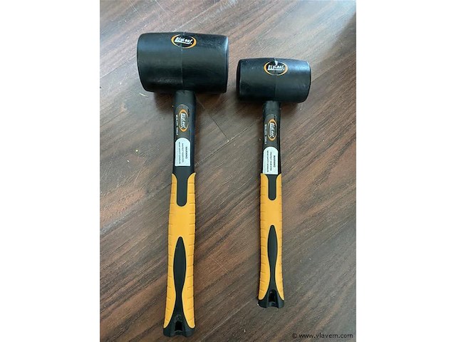 Set rubber hamers fiberglass bigleaf - afbeelding 1 van  3