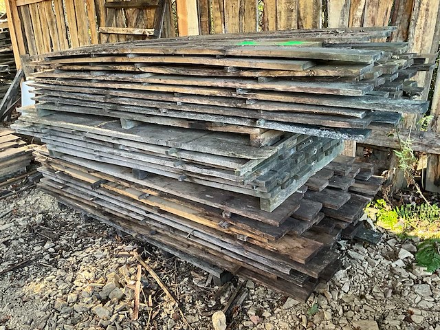 Set rustieke eikenhouten planken - afbeelding 2 van  6