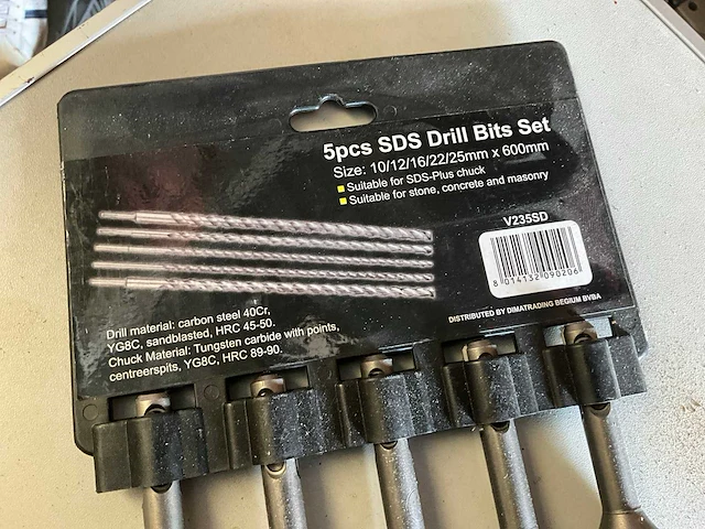 Set sds-plus betonboren - afbeelding 2 van  2