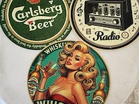 Set sierborden retrolook - afbeelding 1 van  1