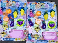 Set snij groente - en fruit speeltjes 2 sets
