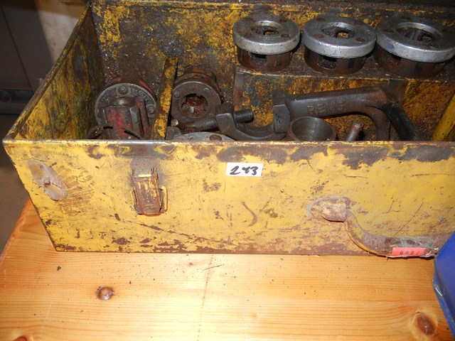 Set snijmessen voor staalbuizen - afbeelding 1 van  3