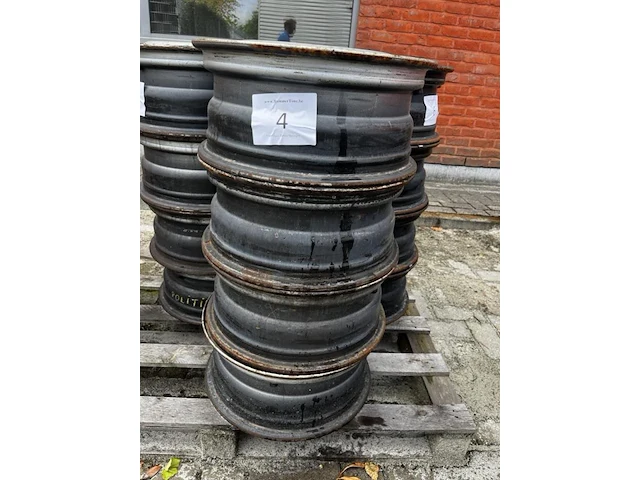 Set stalen velgen - afbeelding 1 van  3