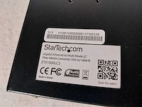 Set startech gigabit ethernet to multi mode lc/sc fiber media converter - max550mtr - afbeelding 5 van  9