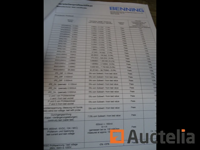 Set testers voor het testen van elektrische apparaten benning st 755 winkelwaarde 2754 € - afbeelding 13 van  20