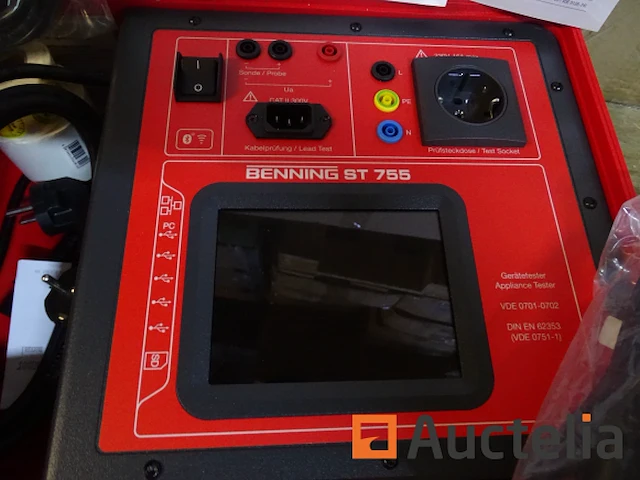 Set testers voor het testen van elektrische apparaten benning st 755 winkelwaarde 2754 € - afbeelding 17 van  20