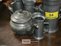 Set tinnen potten - afbeelding 2 van  4