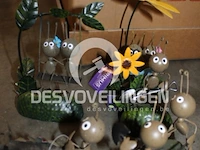 Set tuindecoratie metaal mieren 5 stuks - afbeelding 2 van  2