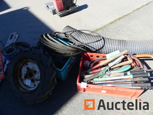 Set tuingereedschap en verschillend - afbeelding 6 van  11