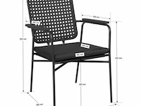 Set tuinstoelen isabel - afbeelding 2 van  2
