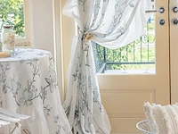 Set v 2 voile gordijnen - afbeelding 2 van  3